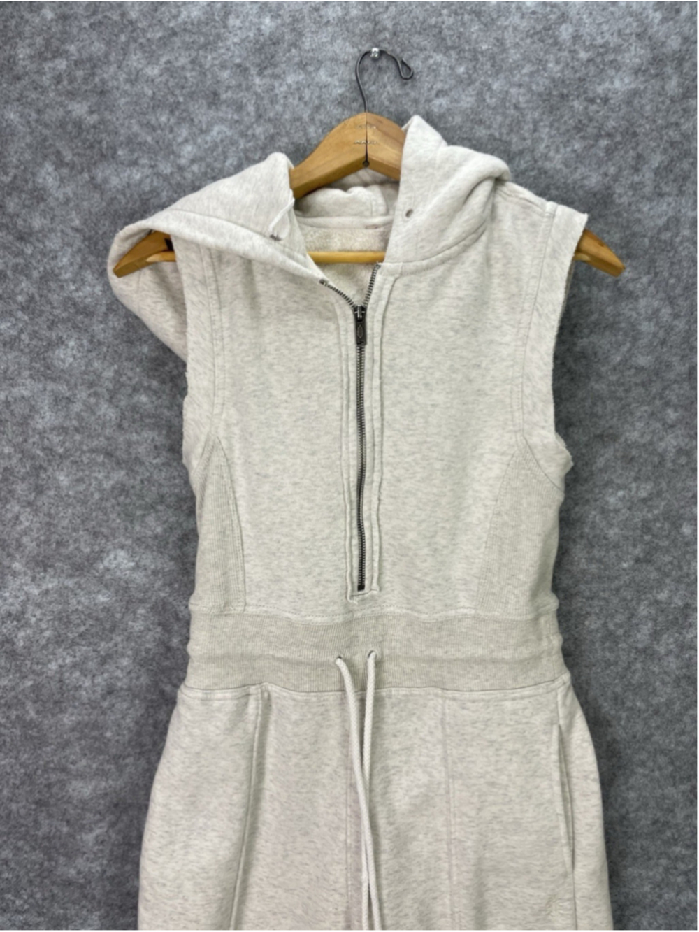 Free People Movement Making It Jumpsuit In White Women's XS Sleeveless Knit - Picture 3 of 10